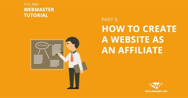 How to create a website as an affiliate