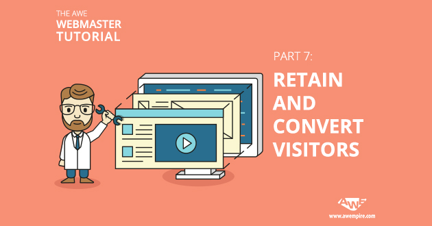 Retain and convert visitors